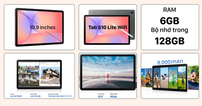 Samsung Galaxy Tab S10 Lite Wifi 6GB 128GB