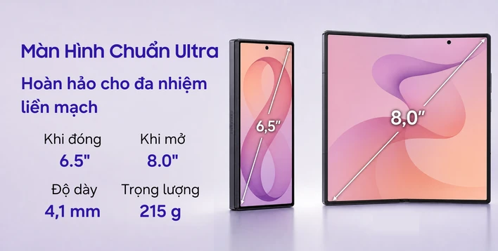 Samsung Galaxy Z Fold8 Ultra 5G 12GB 256GB - hình ảnh 7