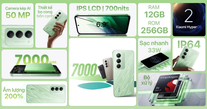 Xiaomi Redmi 15 5G 8GB 256GB