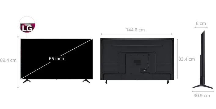 Smart Tivi LG UHD 4K 65 inch 2025 (65UA7350PSB) - 1