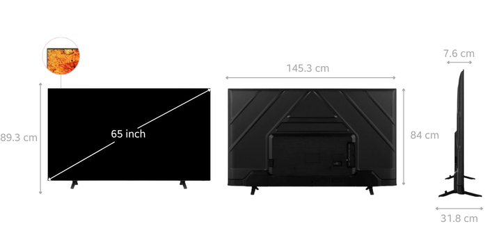 Smart tivi Toshiba 4K 65 inch 65E330NP