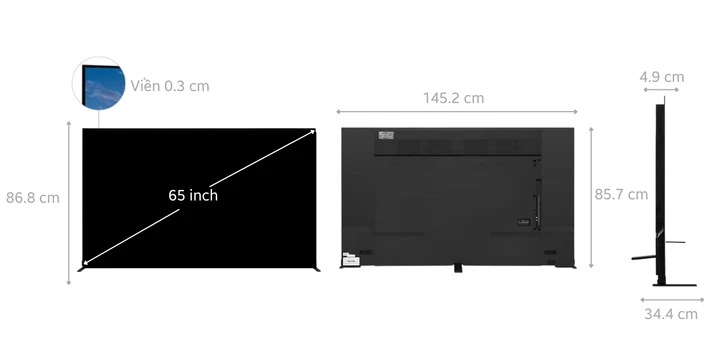 Smart tivi Oled Toshiba 4K 65 inch 65X9900LP