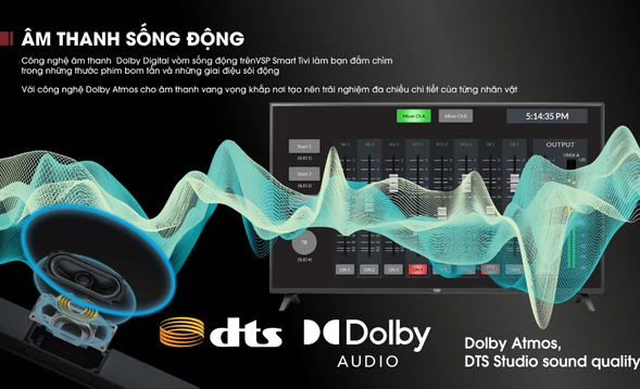 Smart Tivi VSP QLED FHD 43 inch 2025 (VUA43GSF02) - 9