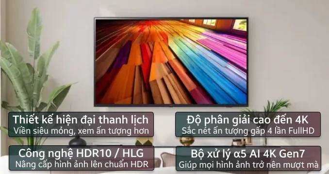 Smart Tivi LG LED 4K 86 inch 2024 (86UT8050)