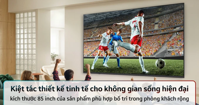 Smart Tivi LG QNED Mini LED 4K 85 Inch 85QNED70BSA có gì nổi bật so với các mẫu TV 85 inch cùng phân khúc? Smart Tivi LG QNED 4K 85 inch 2026 (85QNED80BSA) | Giá rẻ, trả góp 0%