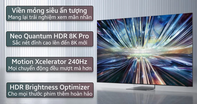 Smart Tivi Samsung Neo QLED 8K 65 inch 2024 (65QN800D)