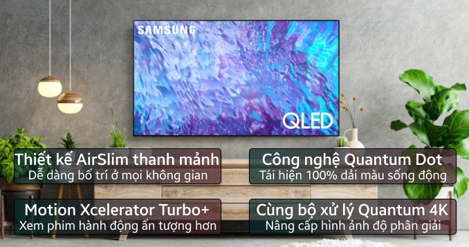 Smart Tivi Samsung QLED 4K 85 inch 2024 (85Q70D)