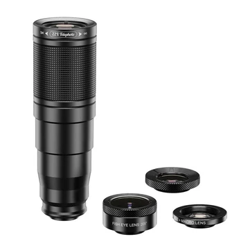 Ống kính camera điện thoại di động Apexel 22X105-4IN1 - 2