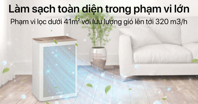 Máy lọc không khí Samsung AX32BG3100GBSV | Chính hãng giá rẻ