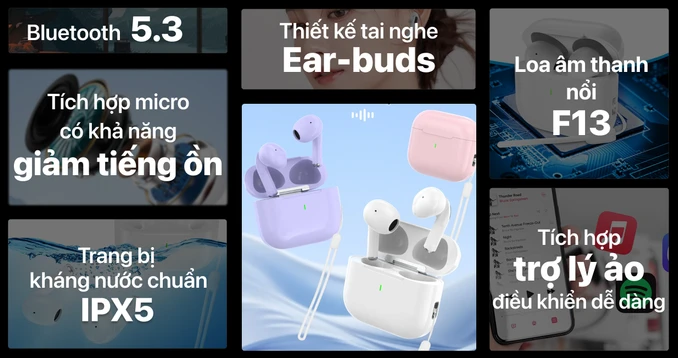 Tai nghe Bluetooth GOOJODOQ J201 - 1