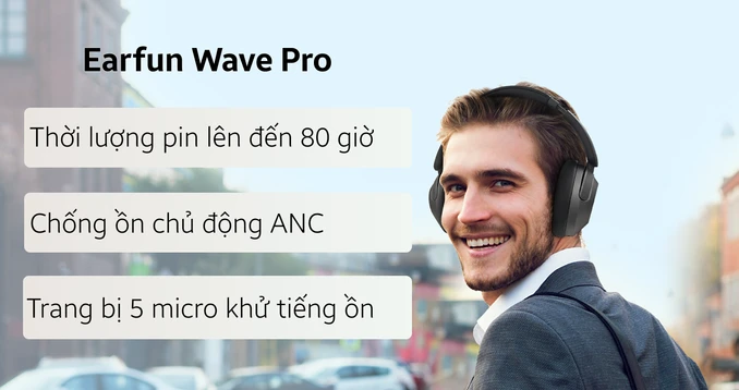 Tai nghe Bluetooth True Wireless EarFun Wave Pro - 1