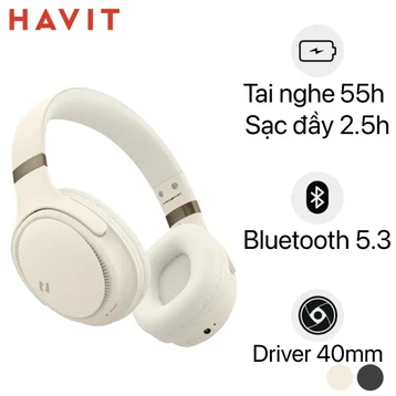 Tai nghe chụp tai Havit H630BT | Giá rẻ, ưu đãi tốt
