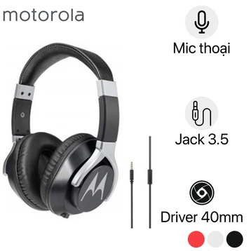 Tai nghe chụp tai Motorola Pulse Bass 200 (Có dây)