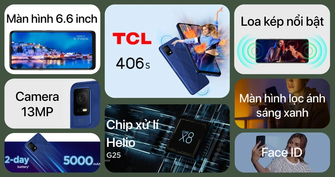 TCL 406S 4GB 64GB