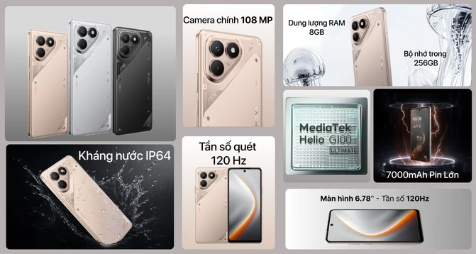 Tecno Pova 7 8GB 256GB