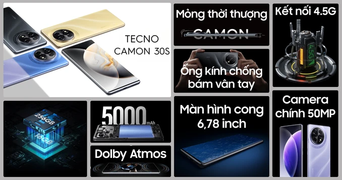 TECNO CAMON 30S 8GB 256GB
