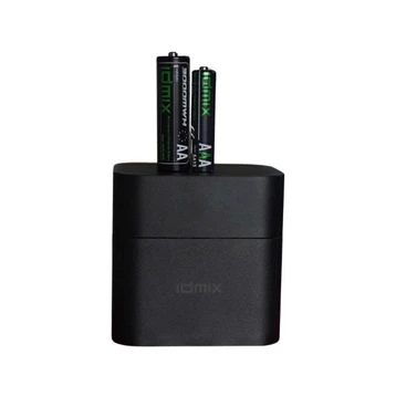 Bộ hộp sạc IDMIX 4 viên pin AA + 4 viên pin AAA có thể sạc lại 2A08 Pro - 6