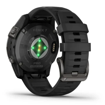 GARMIN Fenix 7 Pro ブラウンレザー Garmin Fenix 7 Pro Sapphire Solar Titanium/Chestnut Leather Band