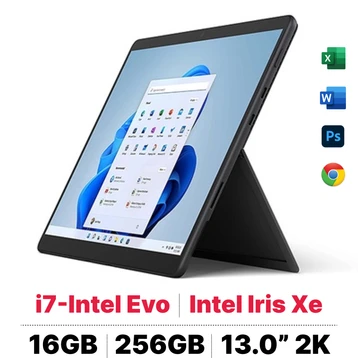 Surface Pro 8 Core i7 / 16GB / 256GB Nhập Khẩu Chính Hãng
