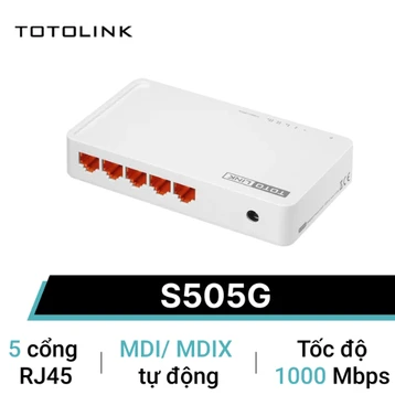 Switch Totolink S505G 5 cổng Gigabit - 1