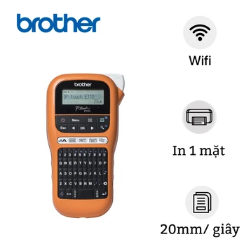 Máy in nhãn Brother PT-E110