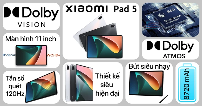 Xiaomi Pad 5 (6GB/256GB)