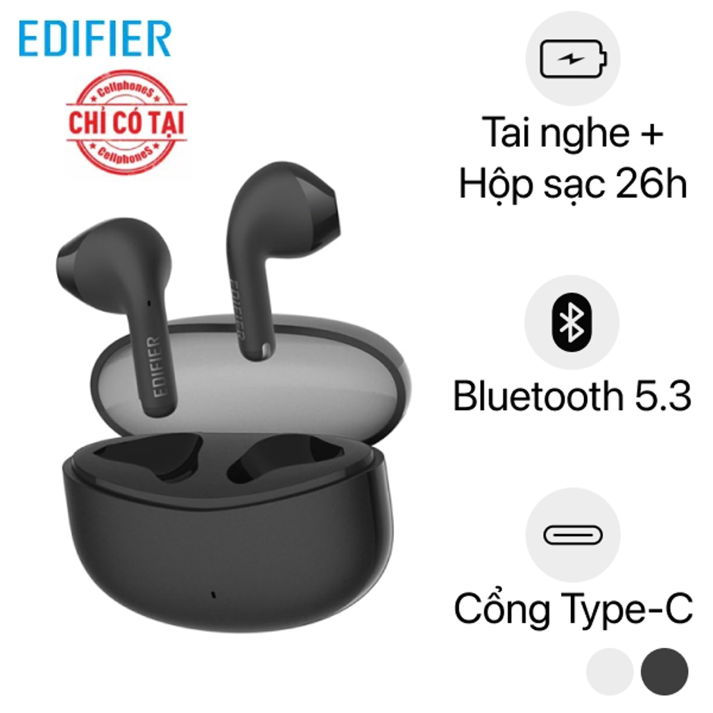 Tai nghe Bluetooth Edifier W110T - Chỉ có tại CellphoneS