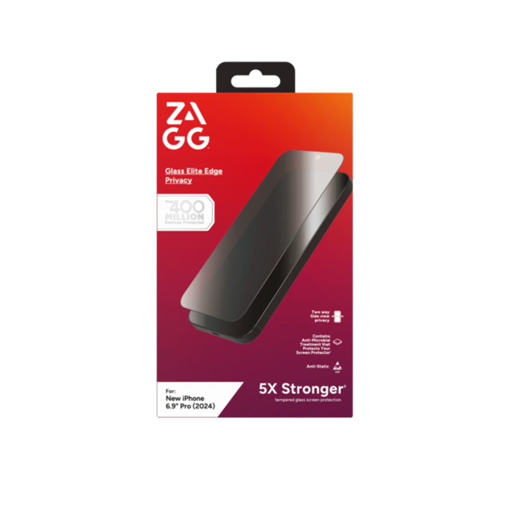 Zagg Iphone 16 Pro Max Dán Kính Cường Lực Privacy Full