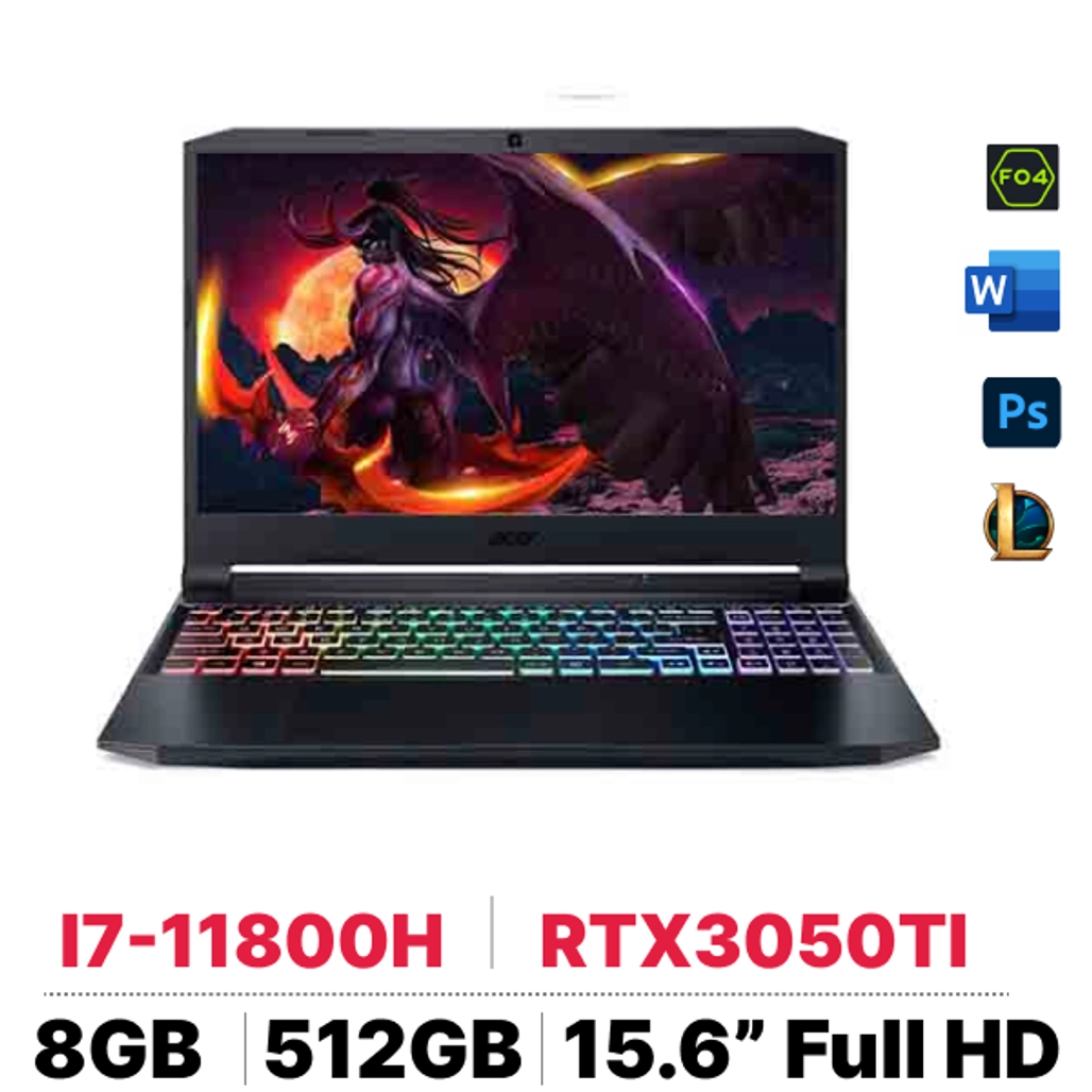 Laptop Gaming Acer Nitro 5 Eagle  AN515-57-74NU NH.QD9SV.001 - Cũ Trầy Xước
