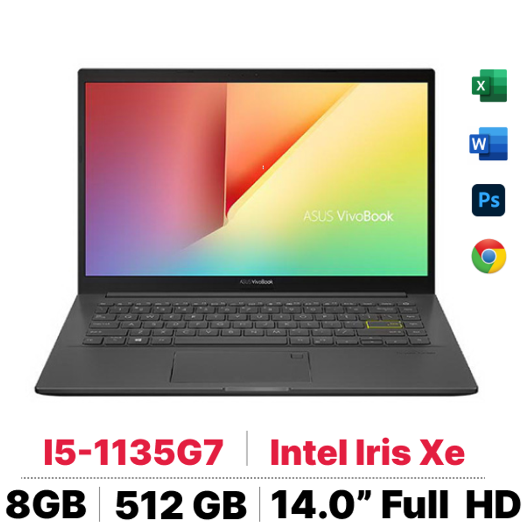 Laptop Asus Vivobook A415Ea Eb1474W - Cũ Trầy Xước