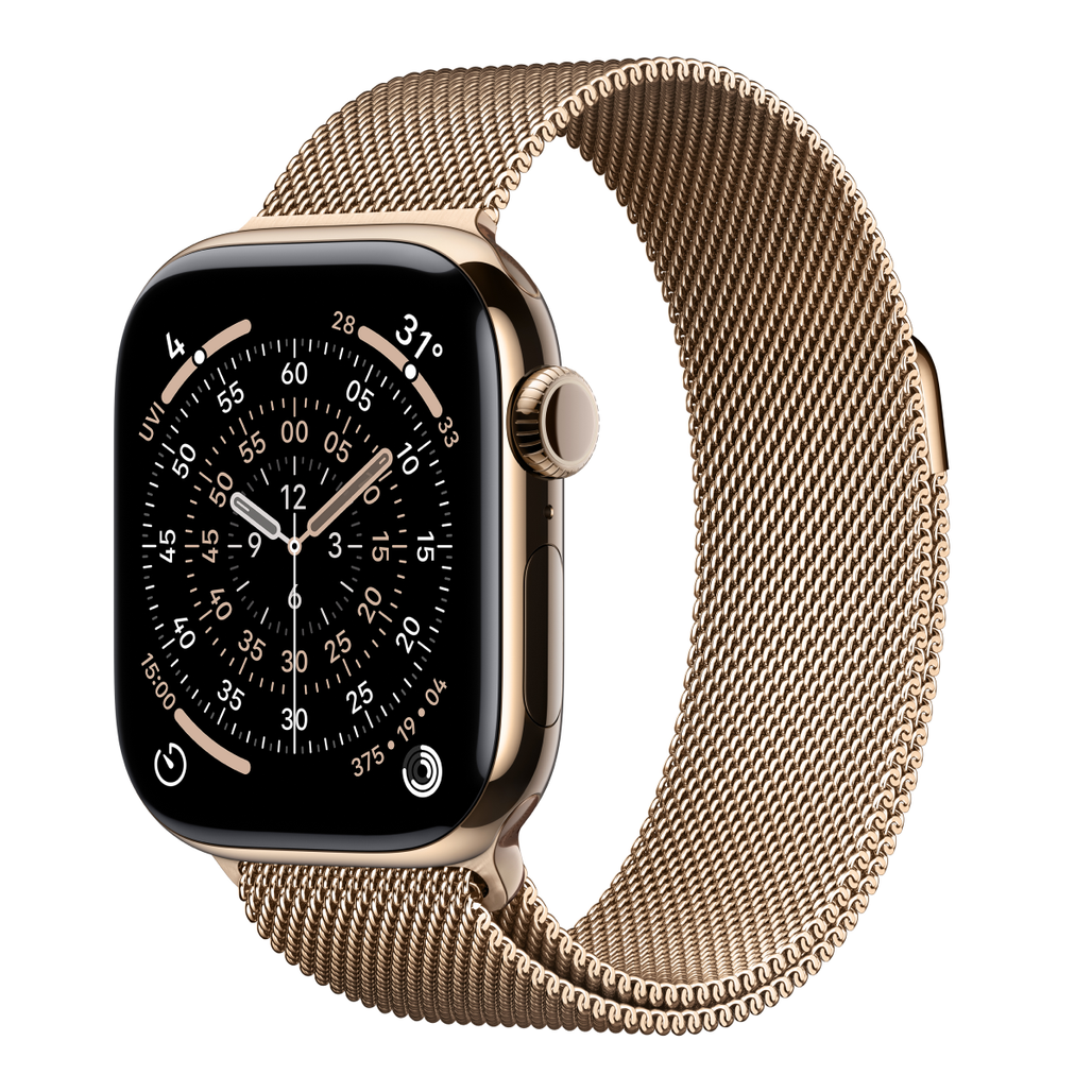 Apple Watch Series 11 46mm (5G) Viền Titan Dây Thép Size M/L - Cũ Đẹp