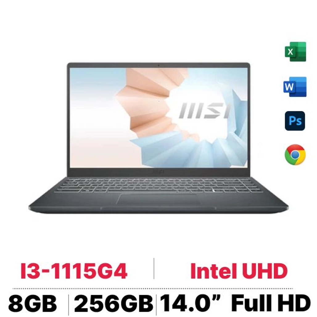 Laptop Msi Modern 14 B11Mou 1030Vn