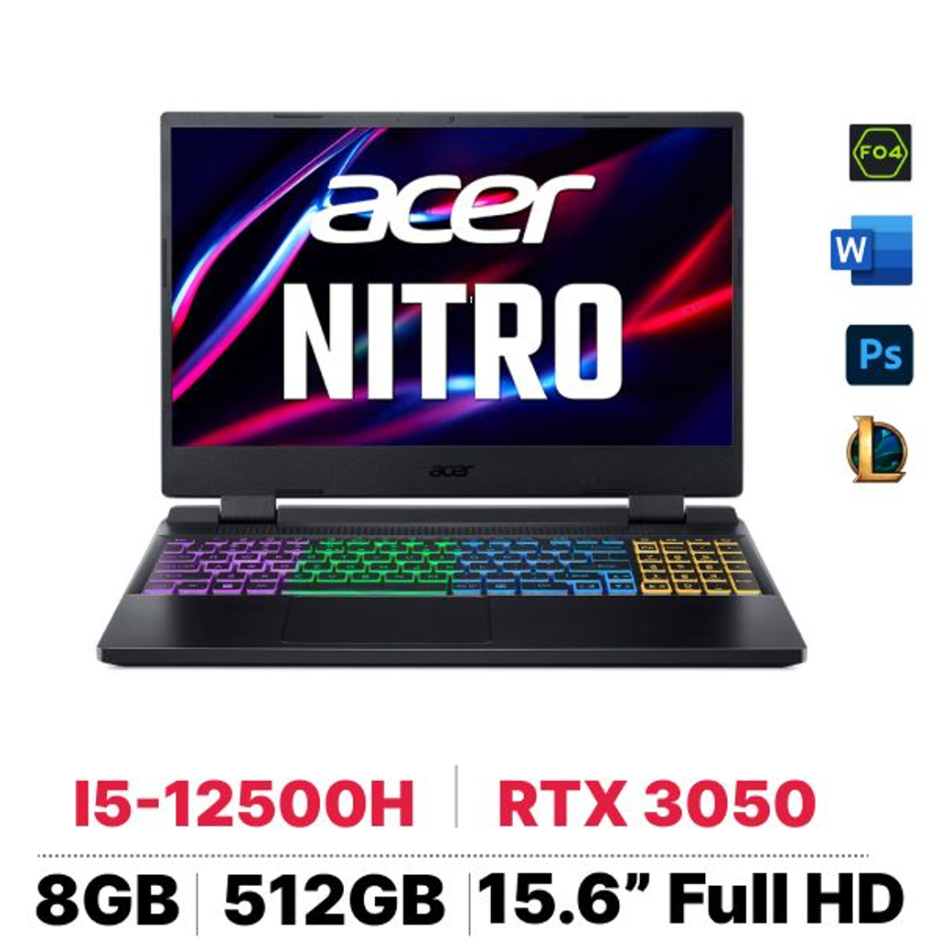 Laptop Gaming Acer Nitro 5 Tiger AN515-58-52SP NH.QFHSV.001 - Cũ Trầy Xước