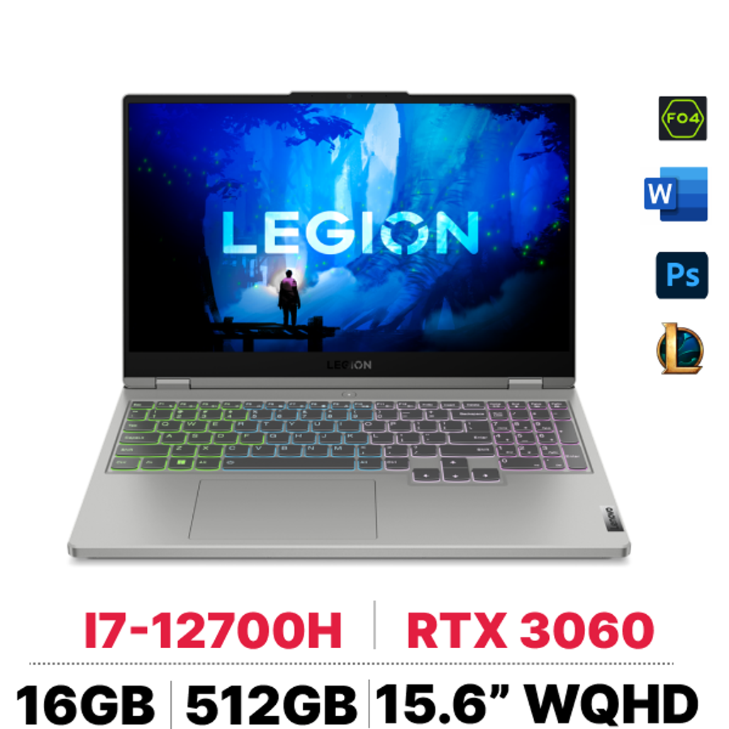 Laptop Lenovo Gaming Legion 5 15Iah7H 82Rb0047Vn - Cũ Đẹp