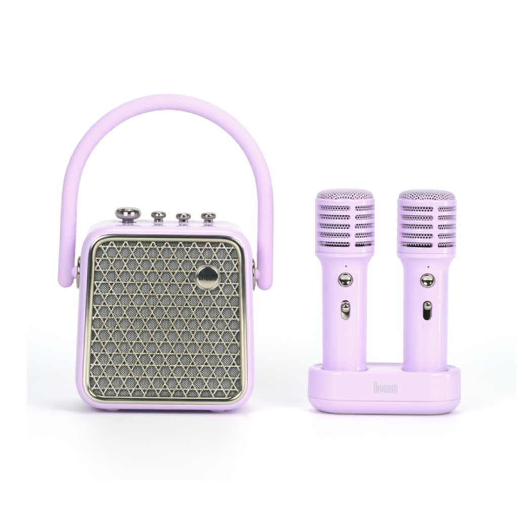 Loa Karaoke Mini Divoom Songbird - SE (2 Mic)