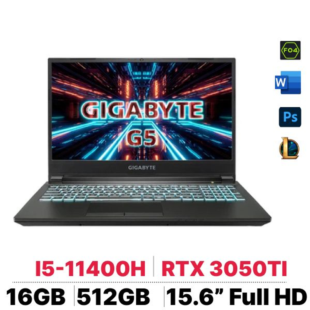  Laptop Gigabyte G5 Md - 51S1123Sh - Cũ Đẹp