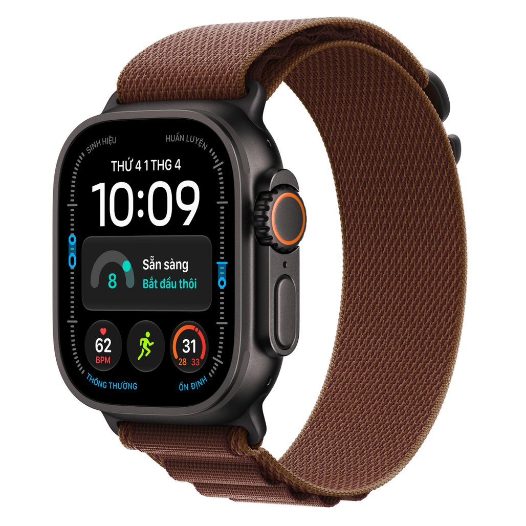 Apple Watch Ultra 4 49mm (5G) Viền Titan Dây Alphine Size M