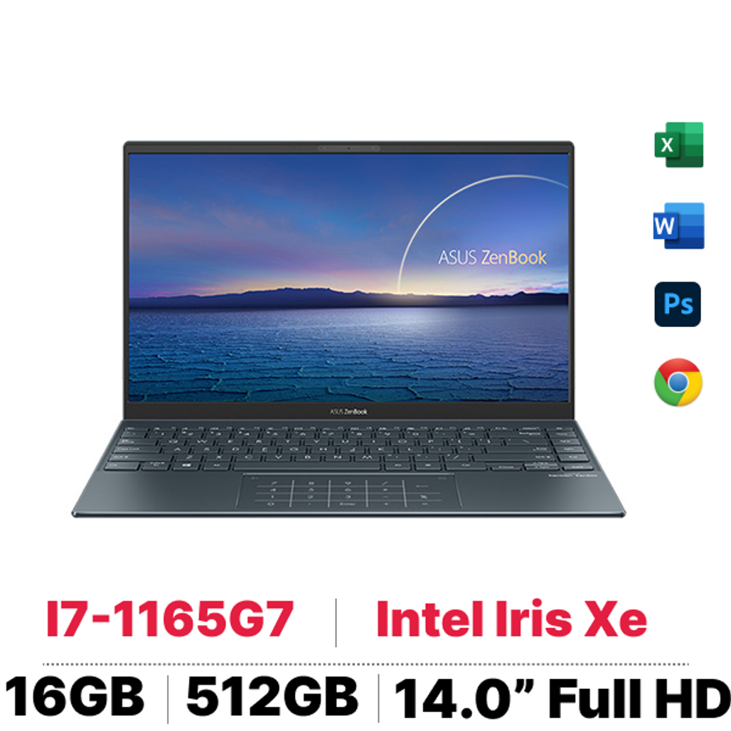 Laptop Asus Zenbook UX425EA KI843W - Cũ Trầy Xước