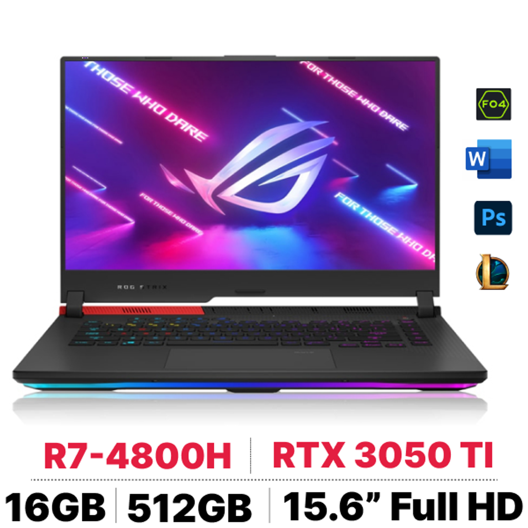 Laptop Asus Rog Strix G15 G513Ie Hn192W - Cũ Trầy Xước