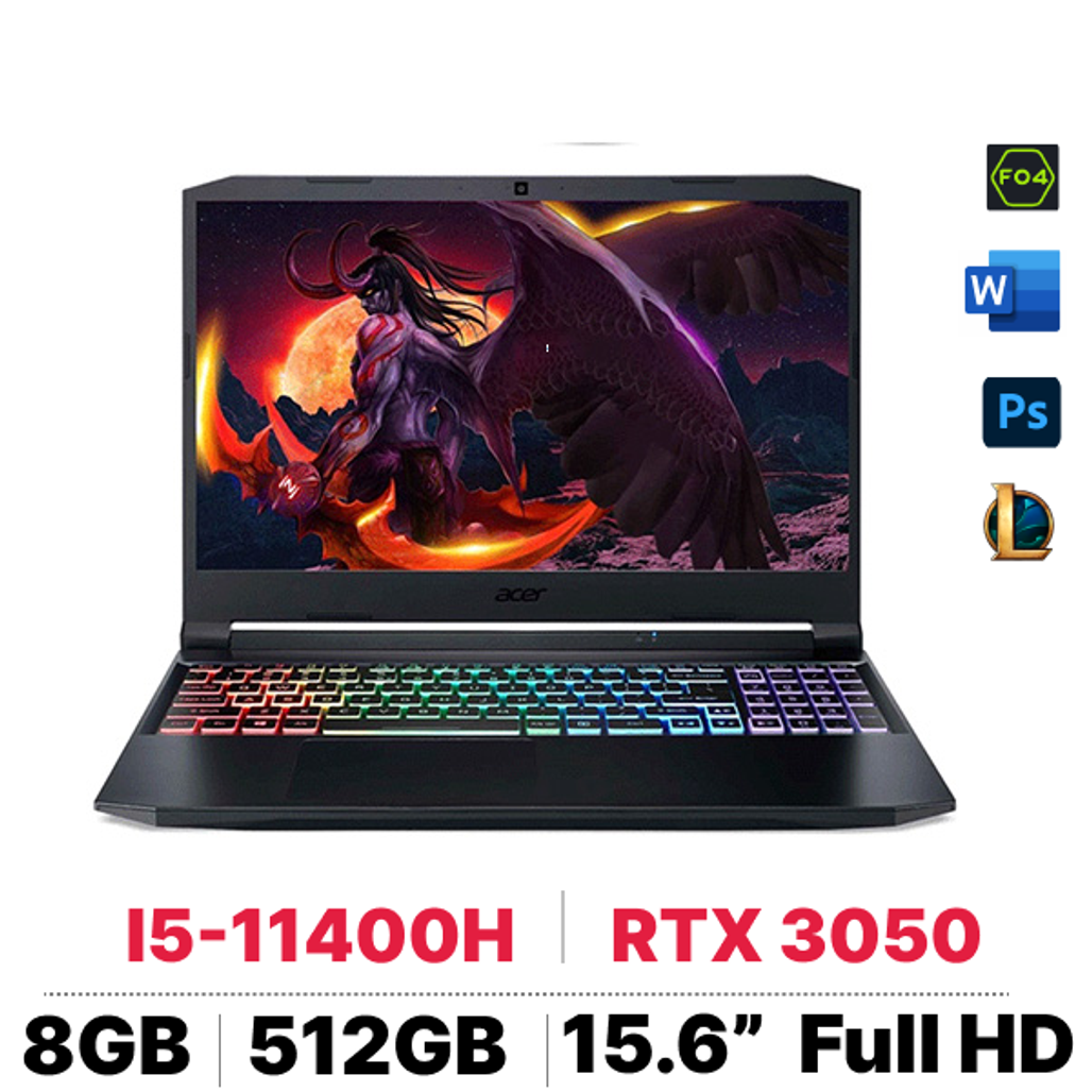 Laptop Gaming Acer Nitro 5 Eagle AN515-57-54MV NH.QENSV.003 - Cũ Xước Cấn