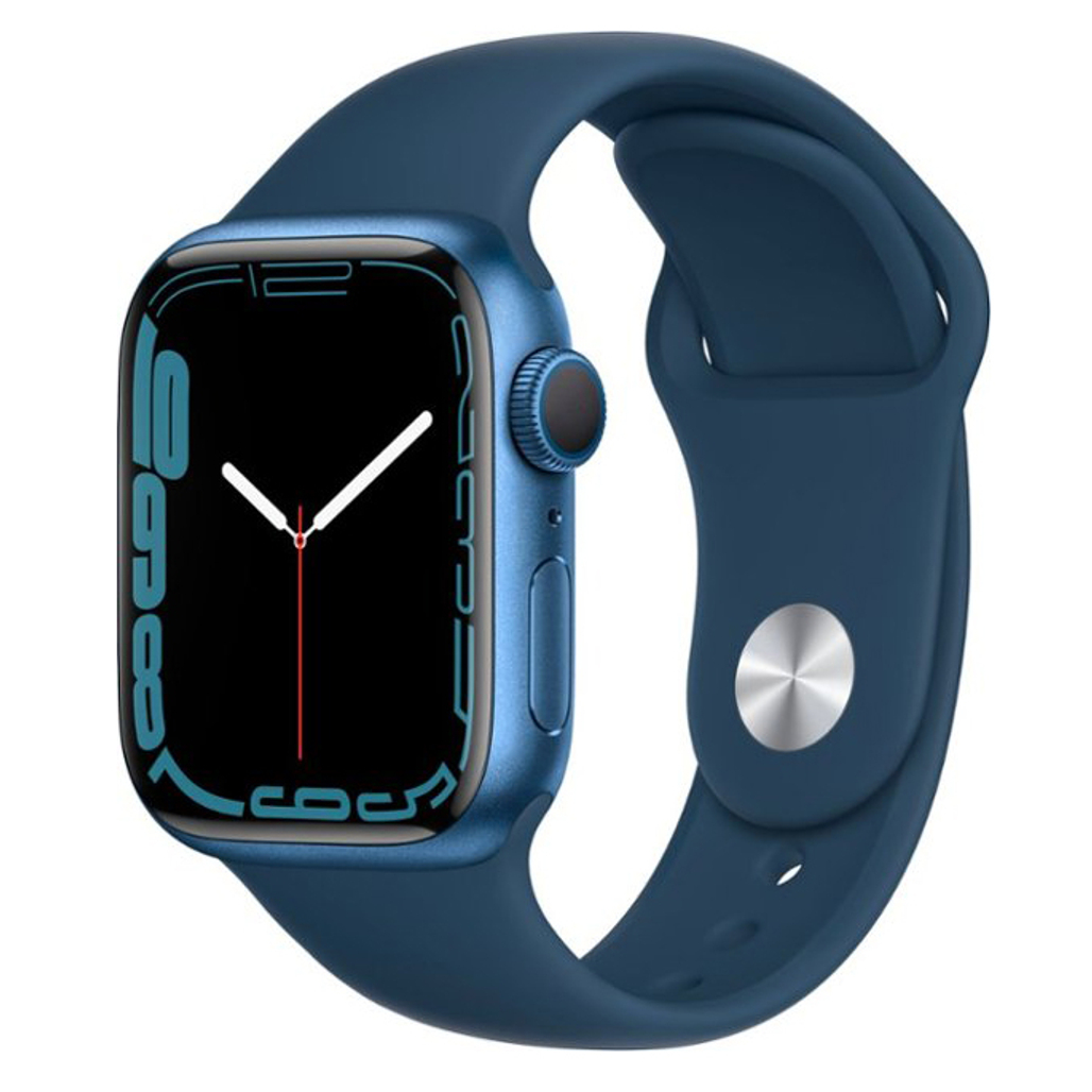 Apple Watch Series 7 41mm (GPS) Viền nhôm dây cao su - Đổi bảo hành