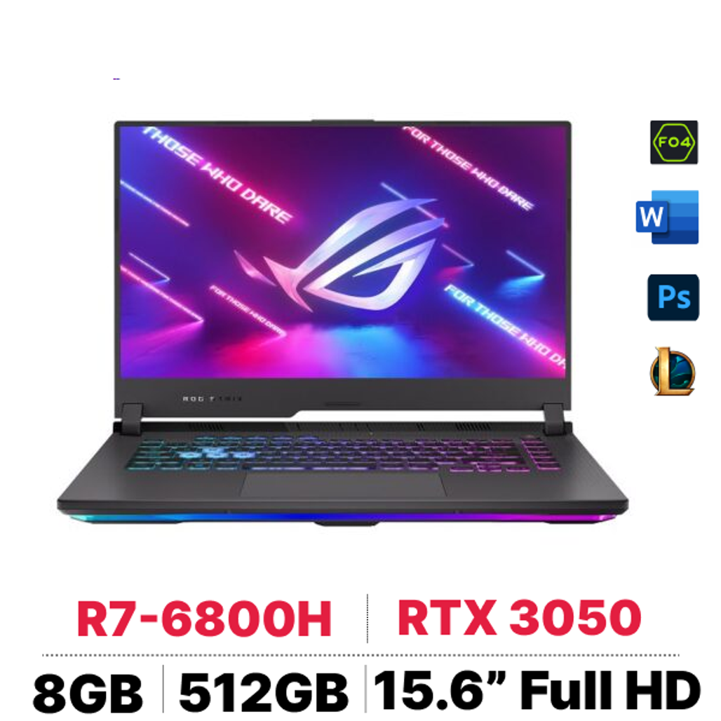 Laptop Asus Rog Strix G15 G513RC HN038W - Cũ Xước Cấn