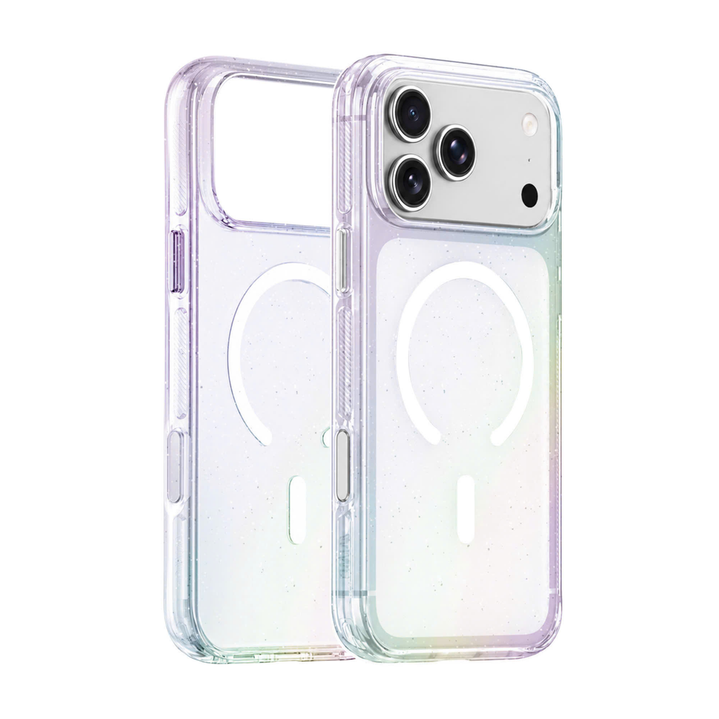 Ốp lưng iPhone 18 Pro Max/17 Pro Max Wiwu Diamondshield Pro Shiny DS-202 Iridescent