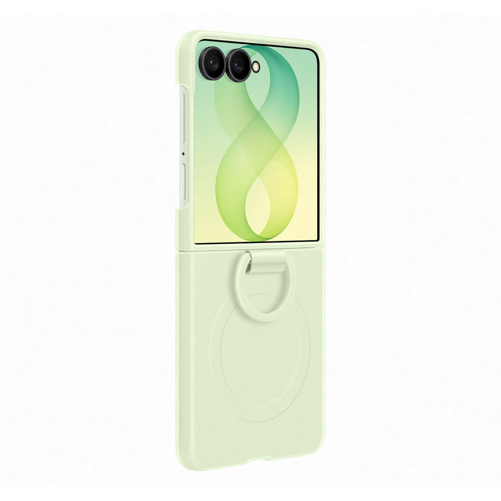 Ốp lưng Samsung Galaxy Z Flip8 Silicone kèm vòng With Magsafe