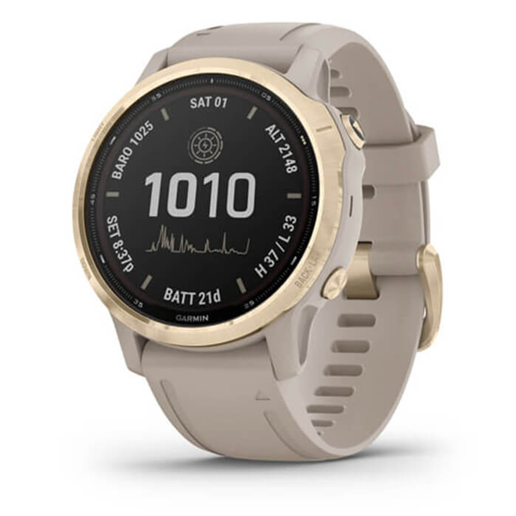 Đồng Hồ Thông Minh Garmin Fenix 6S Pro Solar - Cũ Trầy Xước