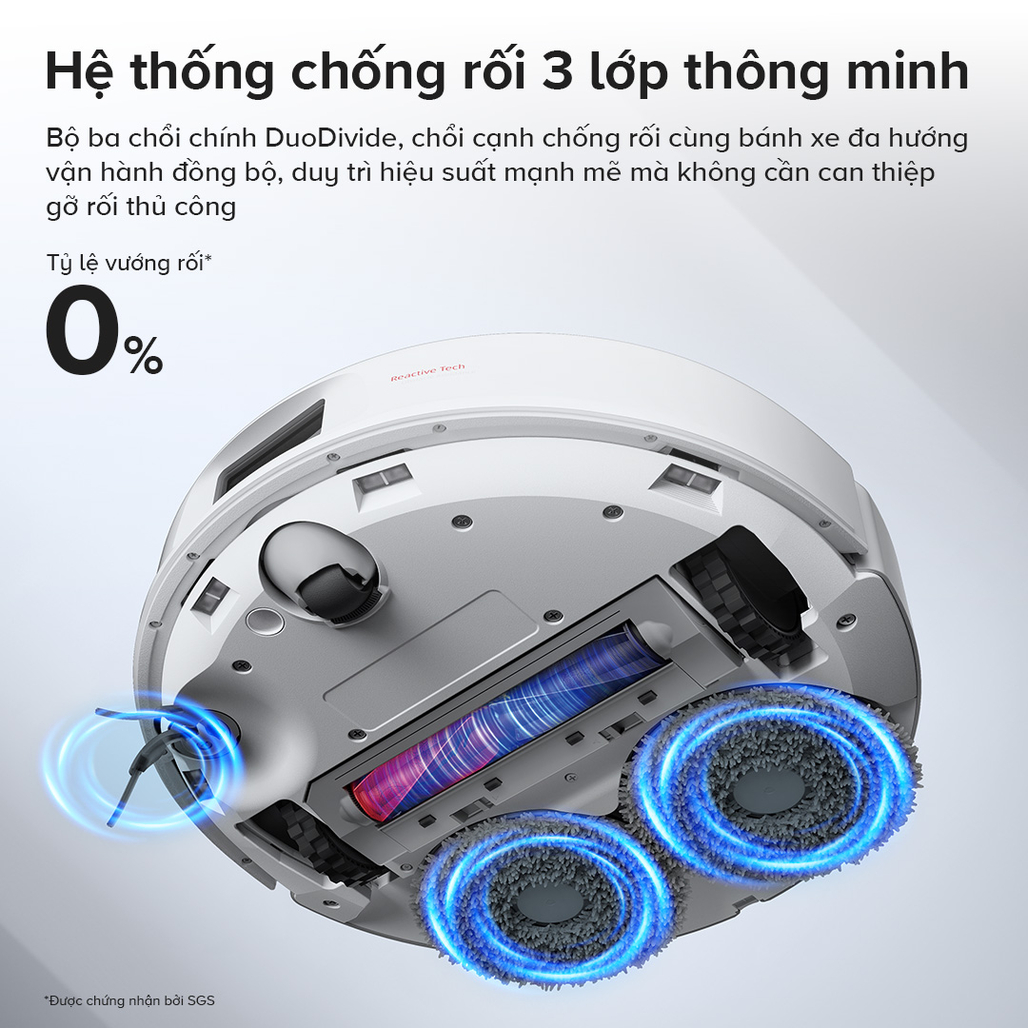 Robot hút bụi lau nhà Roborock Q Revo C Pro - Cũ