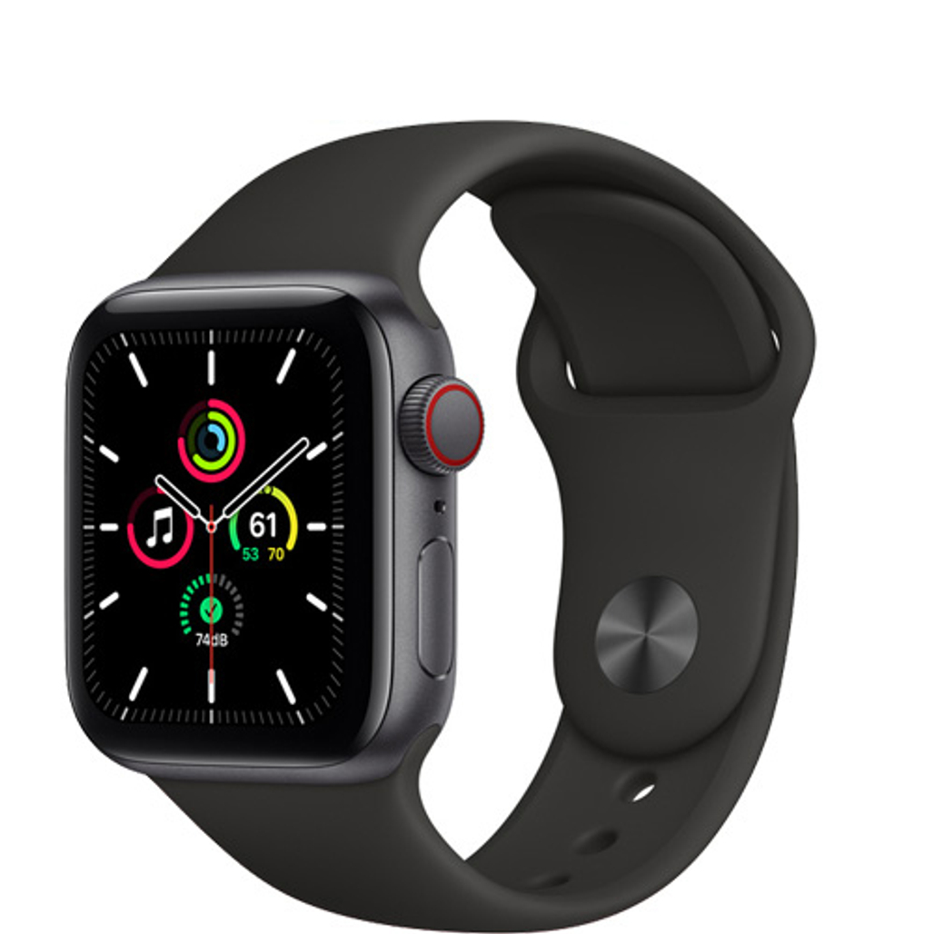 Apple Watch Series 6 44mm (4G) Viền Thép Dây Cao Su - Cũ Đẹp