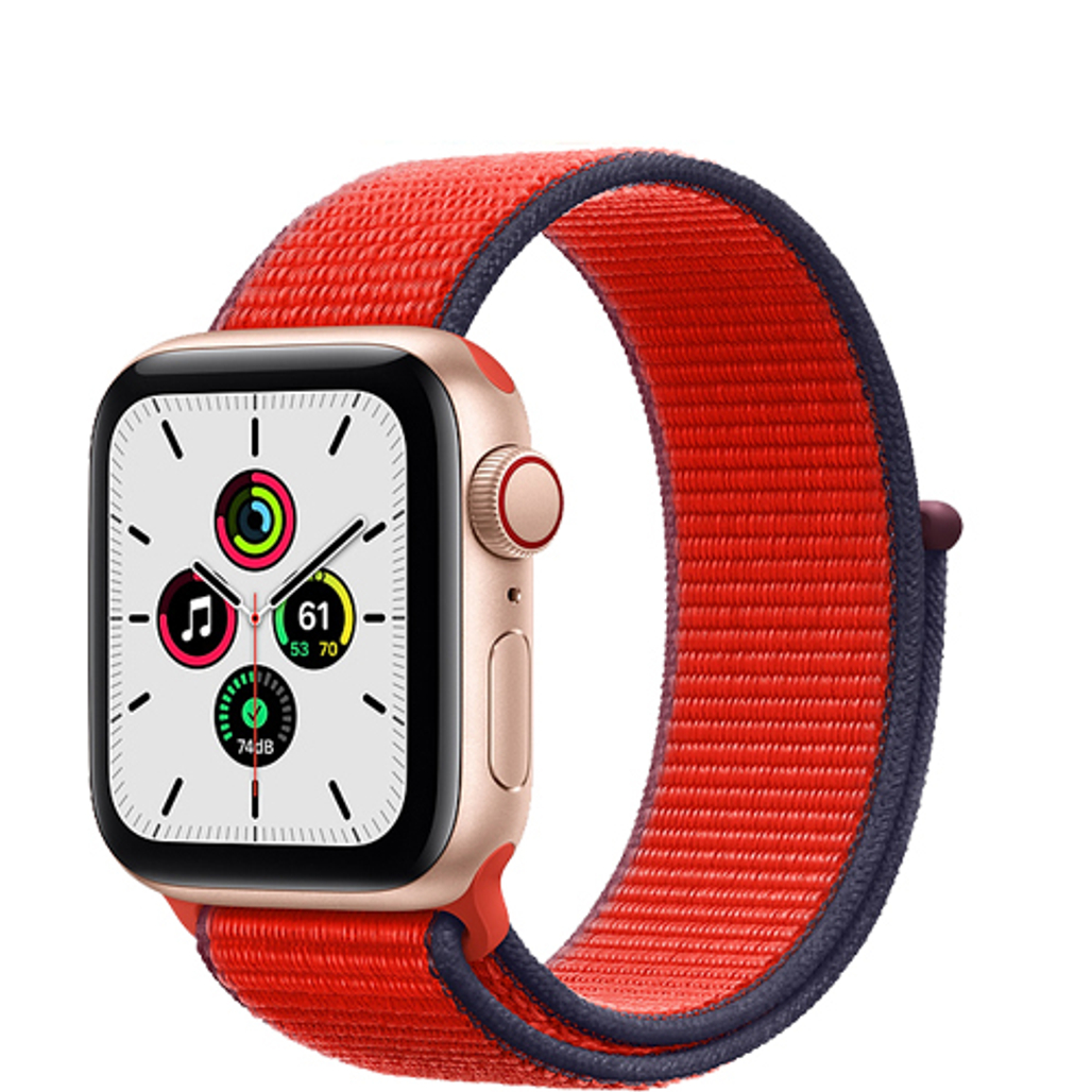 Apple Watch SE 44mm (4G) Viền Nhôm - Dây Vải cũ đẹp