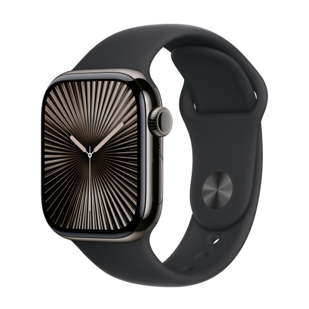 Apple Watch Series 10 42Mm 4G Viền Titan Dây Cao Su Size S/M - Cũ Đẹp