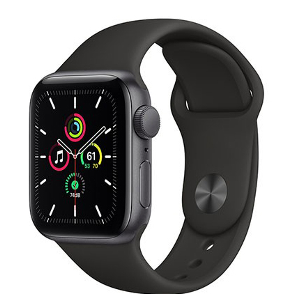 Apple Watch SE 44mm GPS Viền Nhôm - Dây Cao Su - Cũ xước cấn